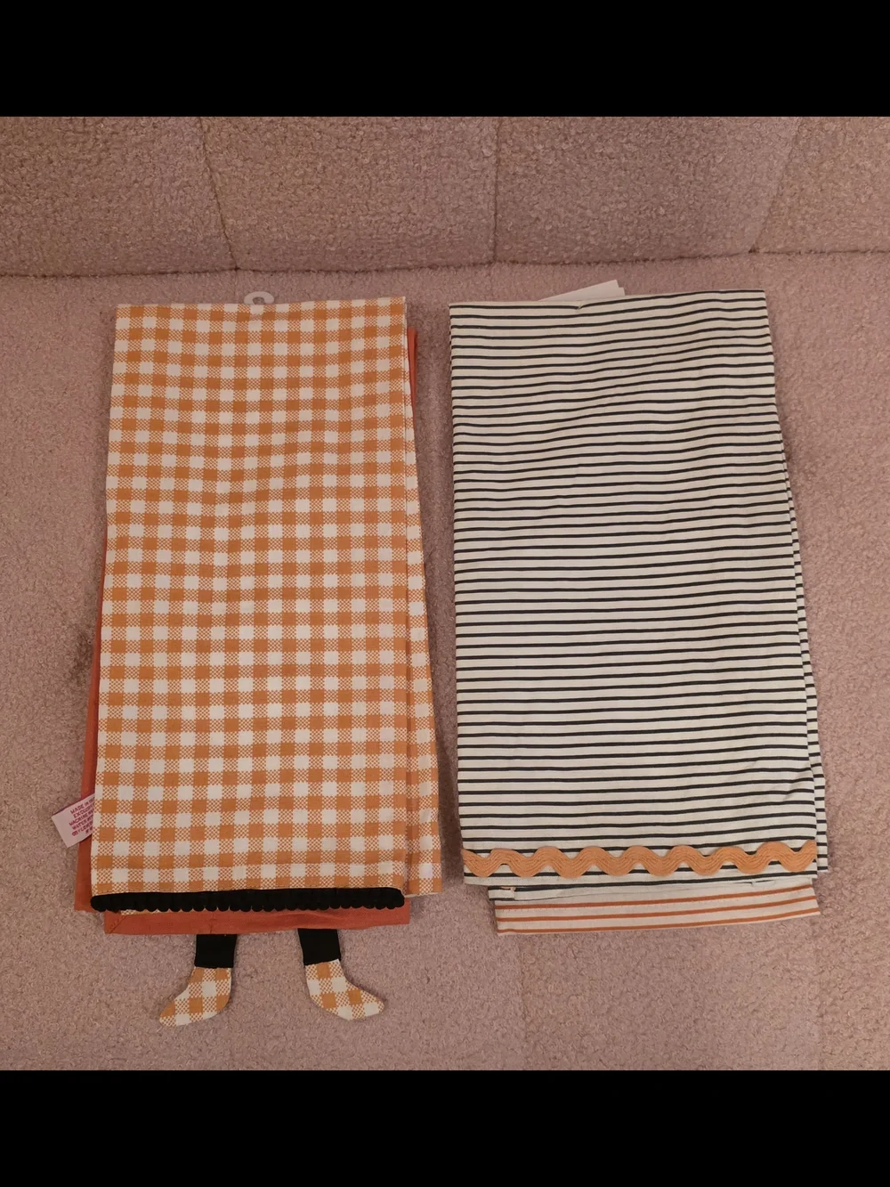Halloween Pumpkin & Ghost Kitchen Towels By ISAAC MIZRAHI